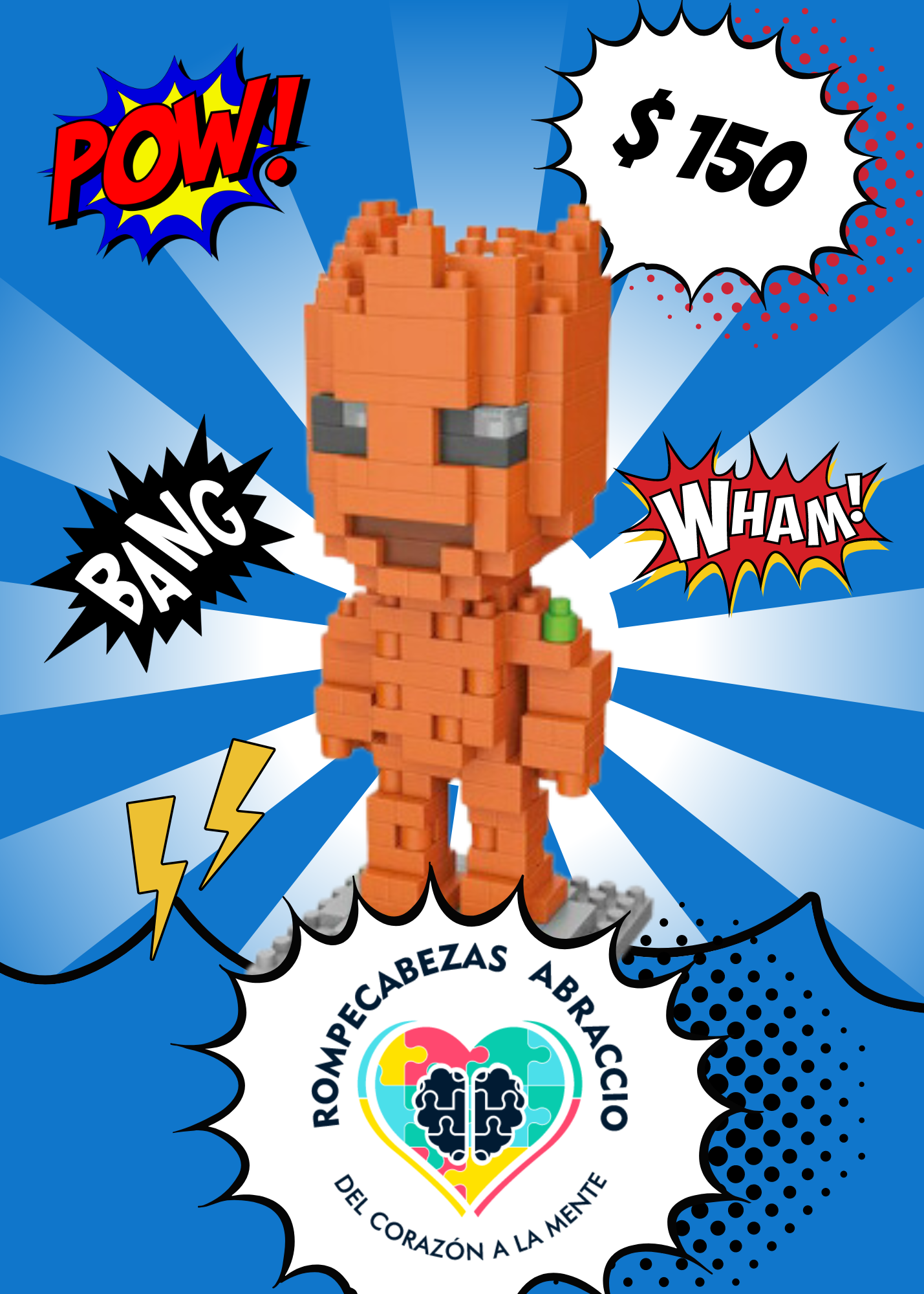 Groot Mini | (172 piezas) Miniblock