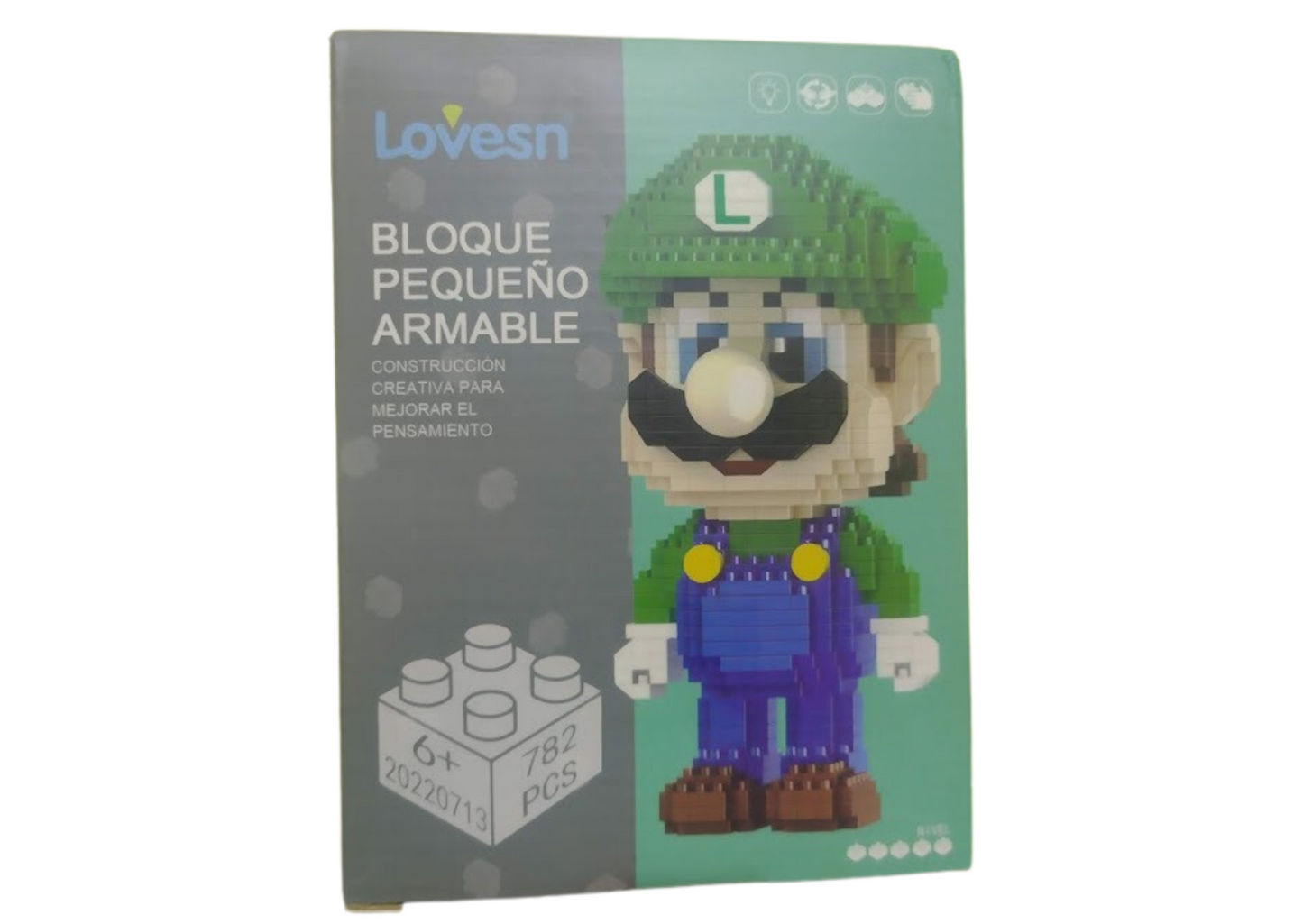 Mini Luigi (782 piezas) | Miniblock