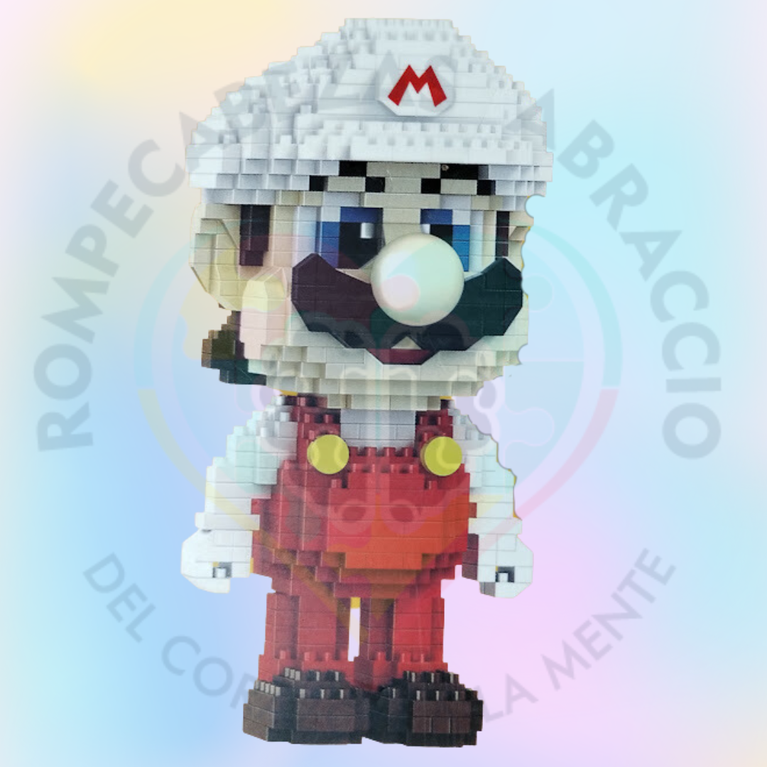 Mini Mario Casco Blanco (781 piezas) | Miniblock