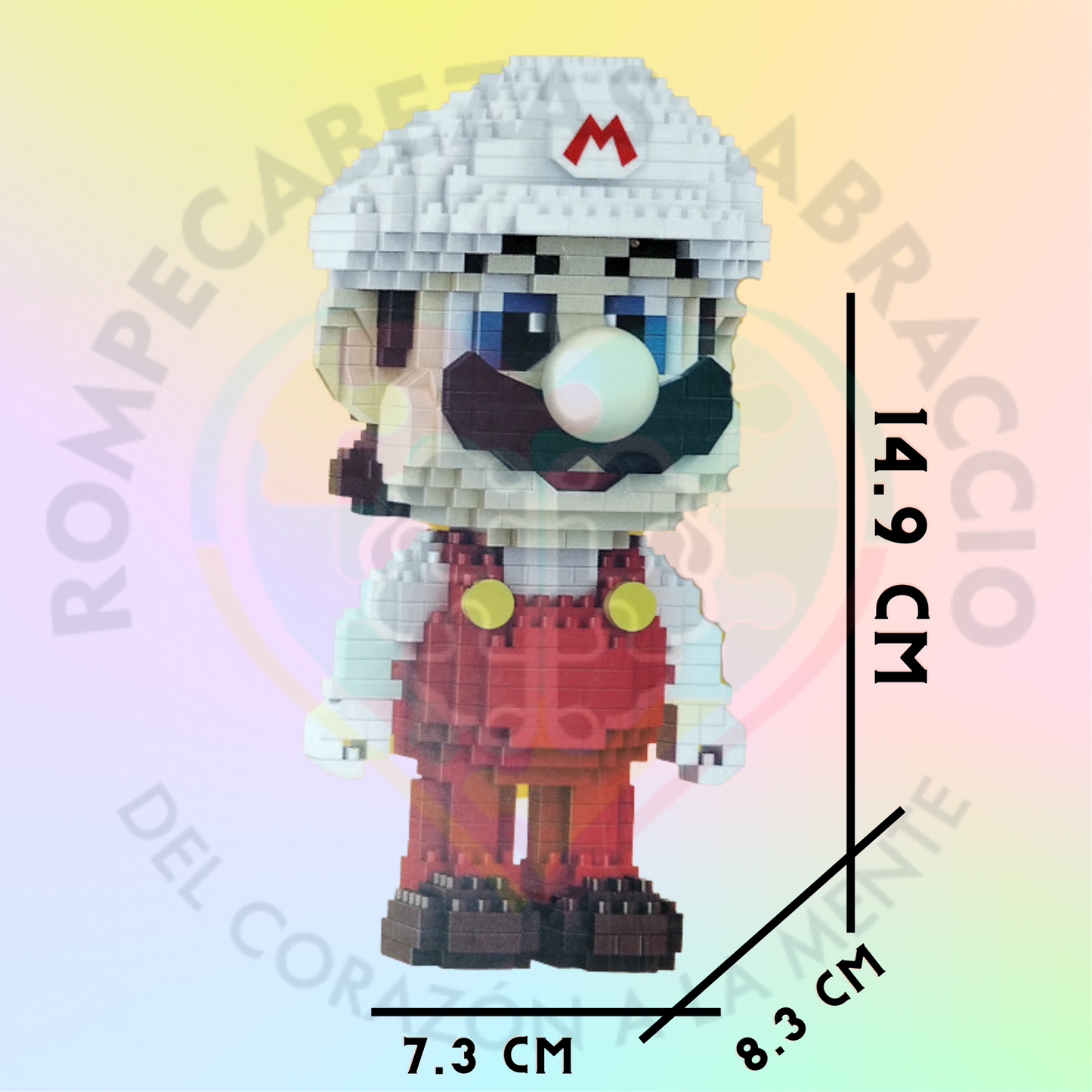 Mini Mario Casco Blanco (781 piezas) | Miniblock