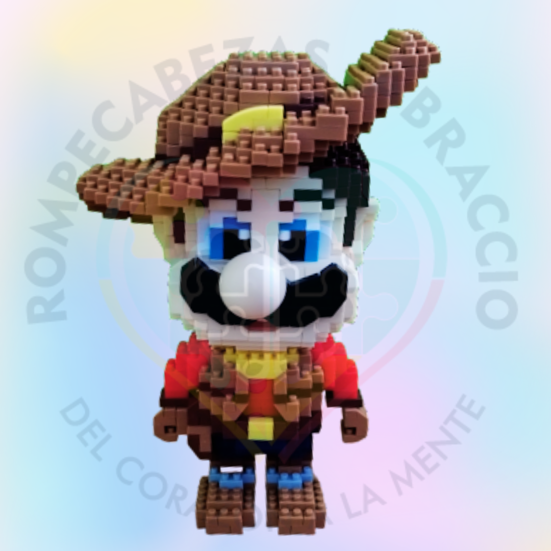 Mario Vaquero (950 piezas) | Miniblock