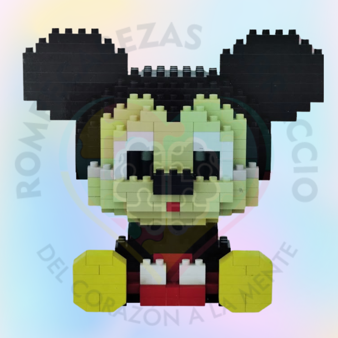 Mickey Mouse Mini (378 piezas) | Armable de Miniblock/Minibrick