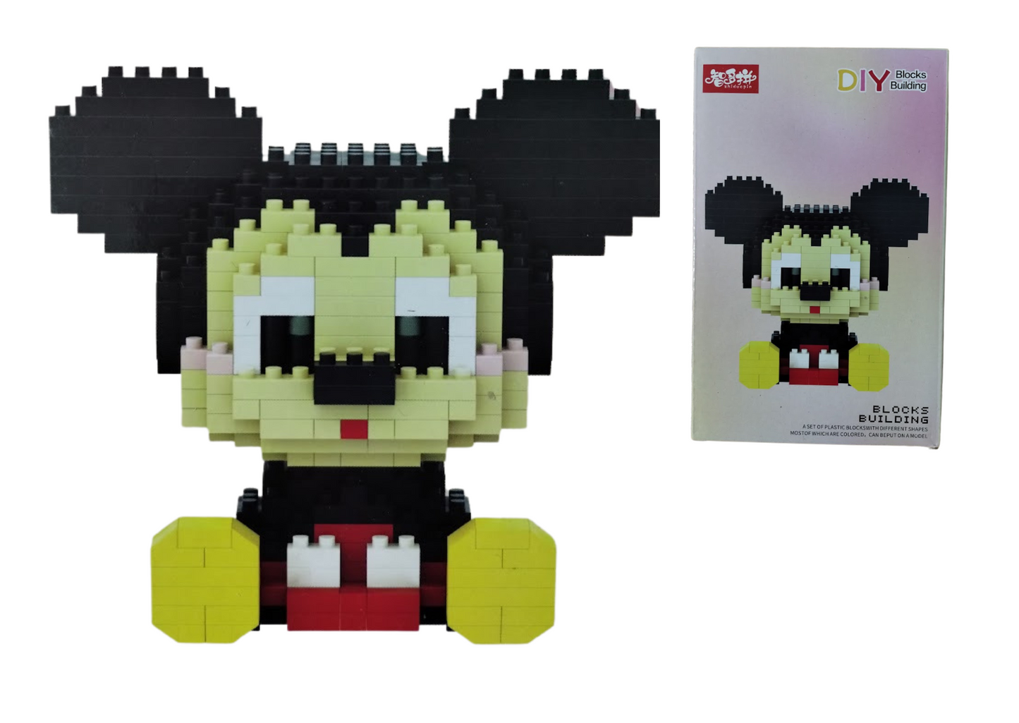 Mickey Mouse Mini (378 piezas) | Armable de Miniblock/Minibrick