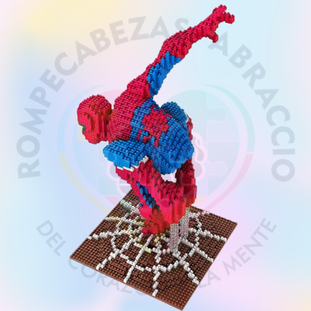 Spiderman Telaraña (2,280 piezas) | Armable de Miniblock/Minibrick