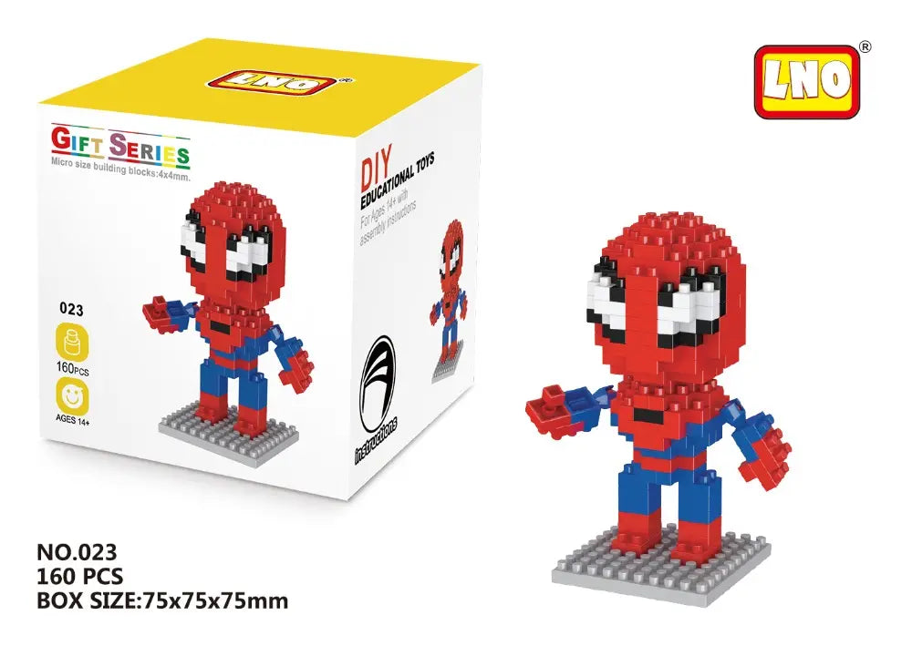 Spider man mini | (160 piezas) Miniblock